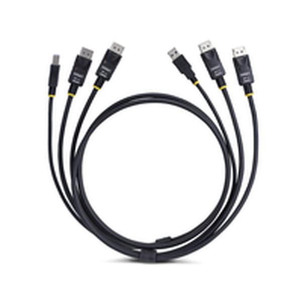 Kabeladapter Startech DDU1226-KVM-CABLE Svart 1,8 m