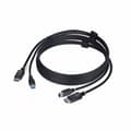 Pikkukuva 6 / 8: Kaapeliadapteri Startech DU1226-KVM-CABLE Musta 1,8 m