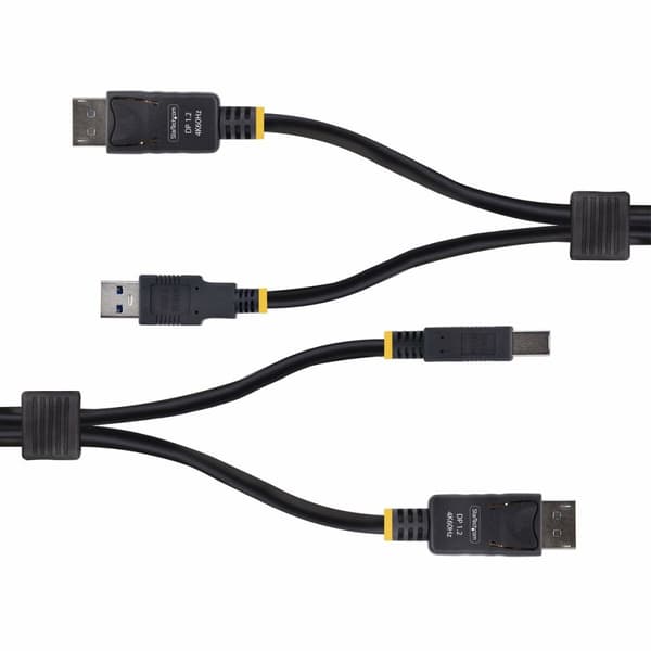 Kaapeliadapteri Startech DU1226-KVM-CABLE Musta 1,8 m