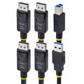 Miniatyrbillede 5 af 8: Kabeladapter Startech DDU1226-KVM-CABLE Sort 1,8 m