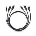 Miniatyrbillede 8 af 8: Kabeladapter Startech DDU1226-KVM-CABLE Sort 1,8 m