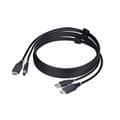 Miniatyrbillede 8 af 11: Kabeladapter Startech HU1226-KVM-CABLE Sort 1,8 m