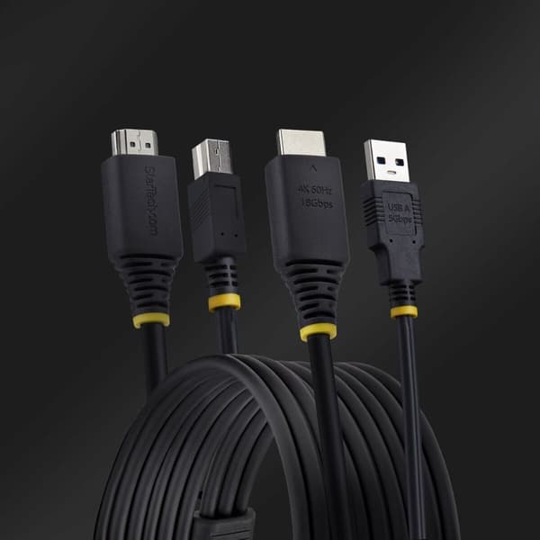 Kabeladapter Startech HU1226-KVM-CABLE Sort 1,8 m