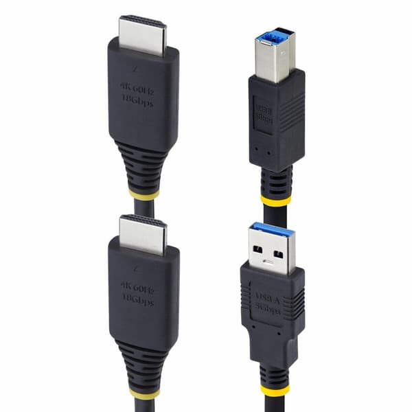 Kabeladapter Startech HU1226-KVM-CABLE Sort 1,8 m