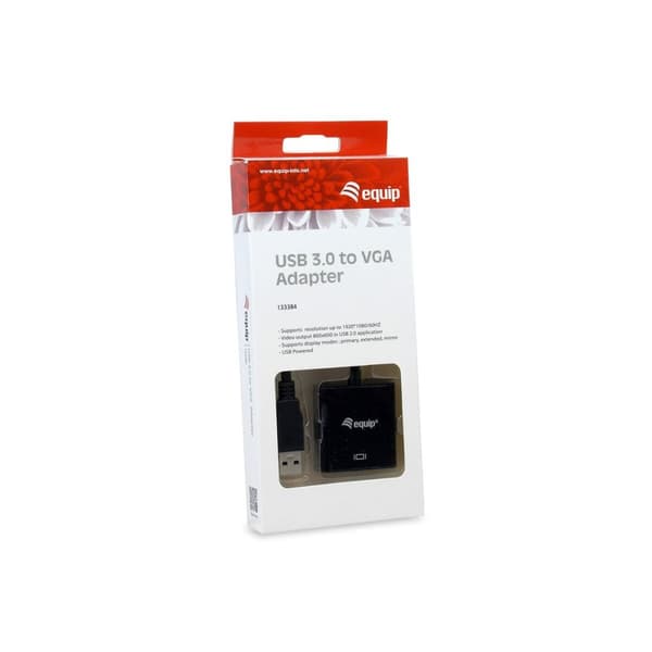 USB till VGA Adapter Equip 133384 Svart