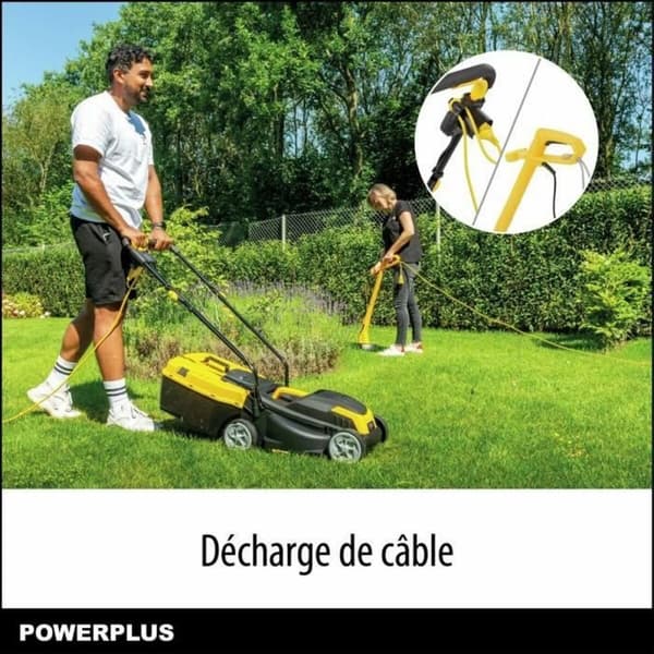 Elektrisk plæneklipper Powerplus POWXG62205T 1300 W 220-240 V 32 cm 32 L