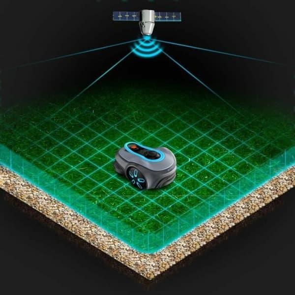 Gräsklipparrobot Gardena Smart SILENO Free 1200 M² 100 m 1000 m² 250 m 180 m 800 m² 220 m 750 m² 1800 M²