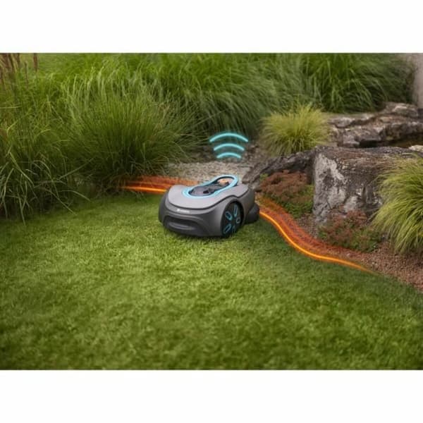 Ruohonleikkuurobotti Gardena Smart SILENO Free 1200 M² 100 m 1000 m² 250 m 180 m 800 m² 220 m 750 m² 1800 M²