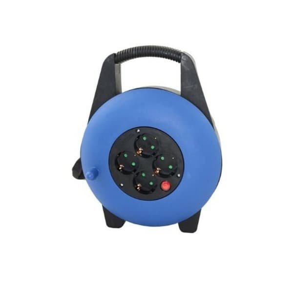 Laajennus Silver Electronics Taitettavat Sininen 3500W - 15 m