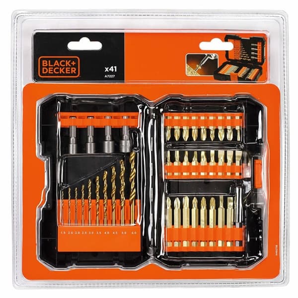Bit sæt Black & Decker