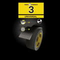 Miniatyrbild 7 av 8: Lim Scotch Svart (6 antal)