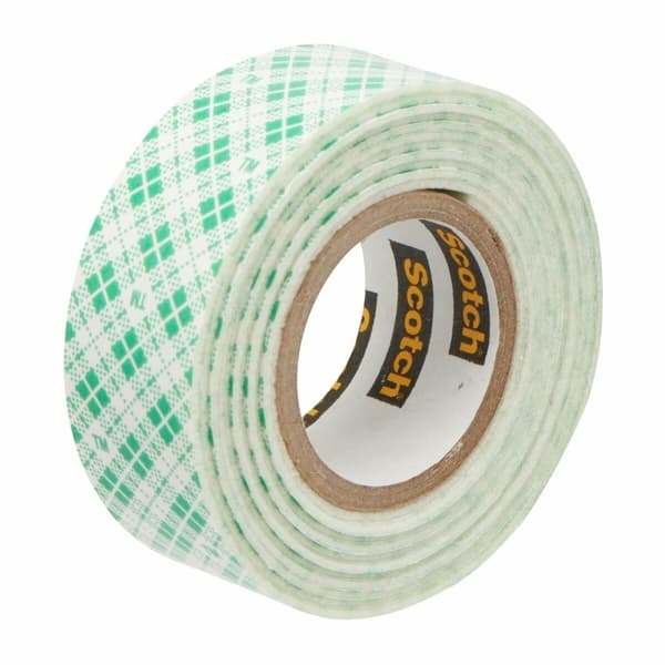 Dobbeltsidet Tape Scotch 19 mm x 1,5 m Hvid