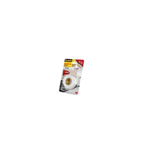 Dobbeltsidet Tape Scotch 19 mm x 1,5 m Hvid