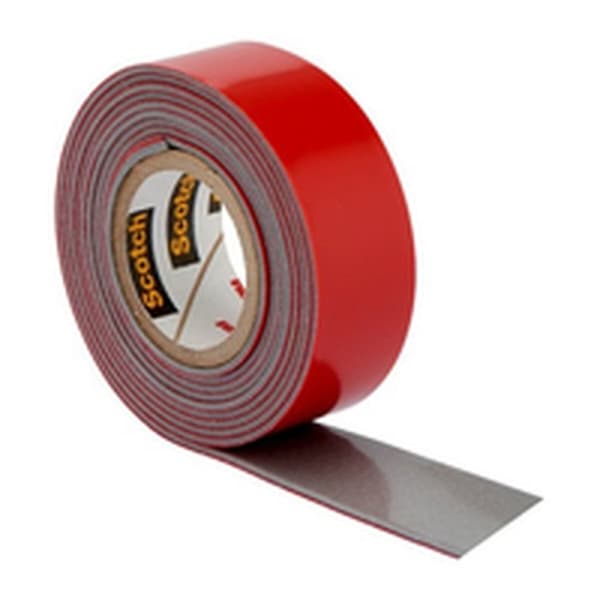 Dobbeltsidet Tape Scotch 19 mm x 1,5 m Sort Rød Grå