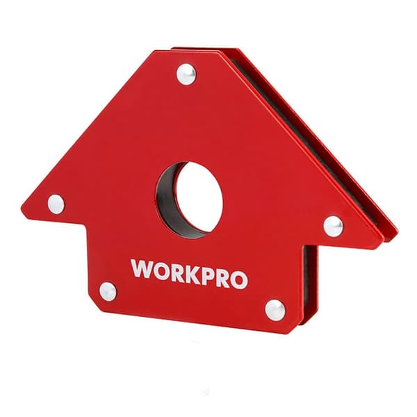 Magnetisk svejsevinkel Workpro 4" 10 cm