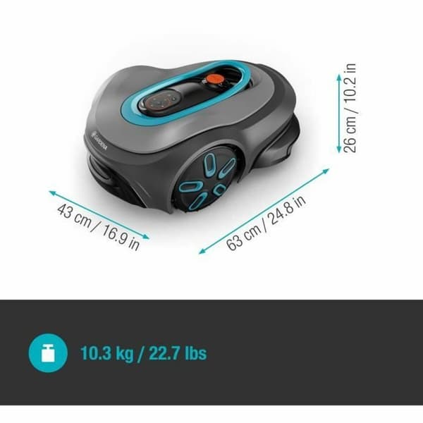 Plæneklipperrobot Gardena Smart SILENO max 400 M² 800 m²