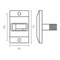 Miniatyrbillede 3 af 3: Snor til persisk gardin EDM 15306
