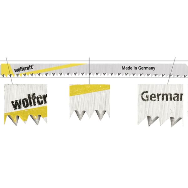 Nøkkelhullsag Wolfcraft (2 enheter)