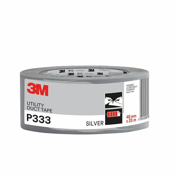 Gaffertape 3M Sølvfarvet 48 mm x 25 m