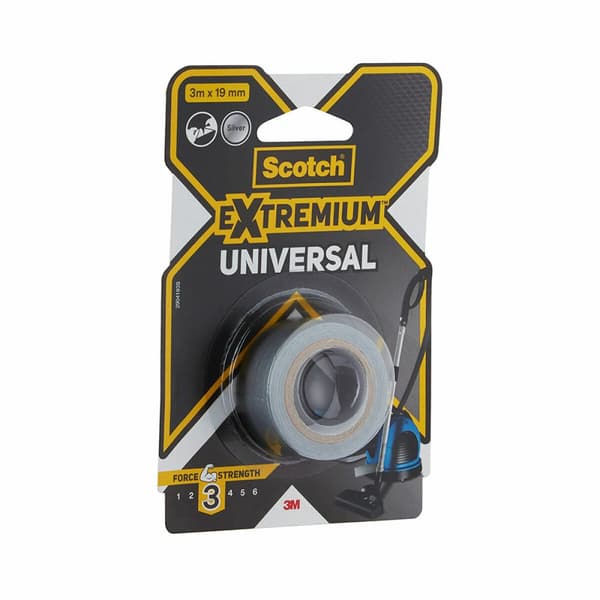 Gaffertape Scotch extremium 3 Grå 3 m x 19 mm