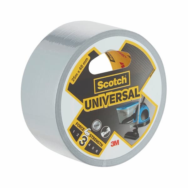 Gaffertape Scotch Grå 25 m x 48 mm
