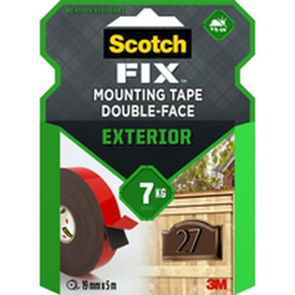 Dobbeltsidet Tape Scotch 19 mm x 5 m