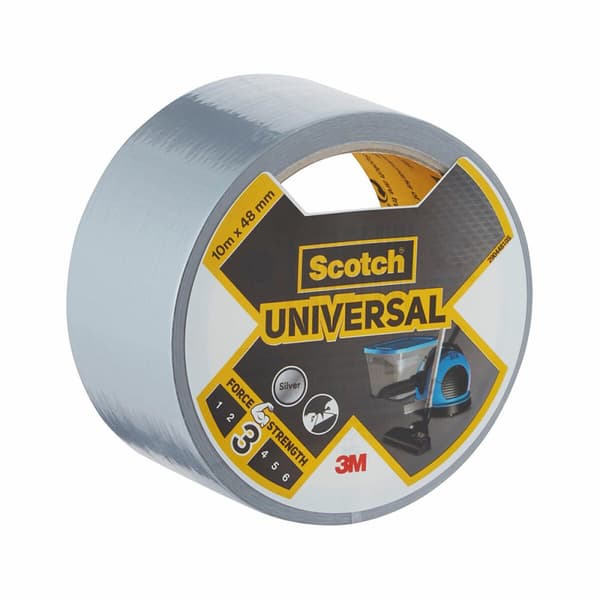Silvertejp Scotch Grå 10 m x 48 mm
