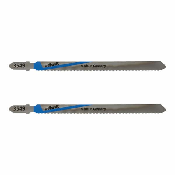 Savklinge Wolfcraft 130 mm Dekupørsav (2 enheder)