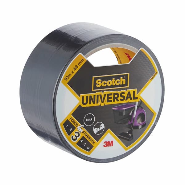 Ilmastointiteippi Scotch Musta 10 m x 48 mm