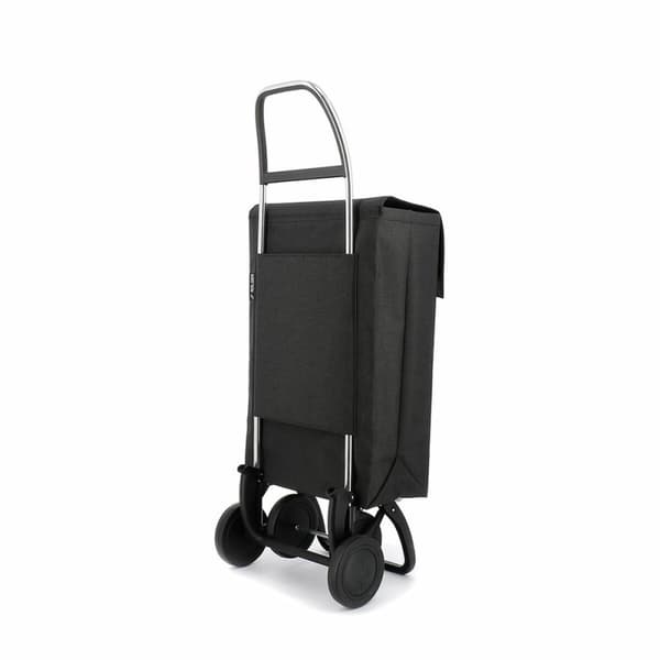 Indkøbsvogn Rolser Jean Tweed Sort 43 L