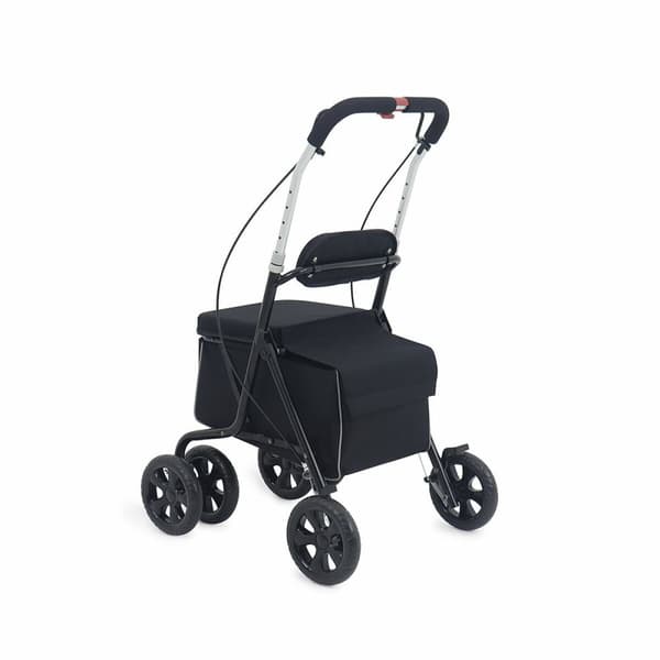 Handlevogn Rolser kadira ln Svart 101,5 x 50,5 x 60,2 cm 45 L