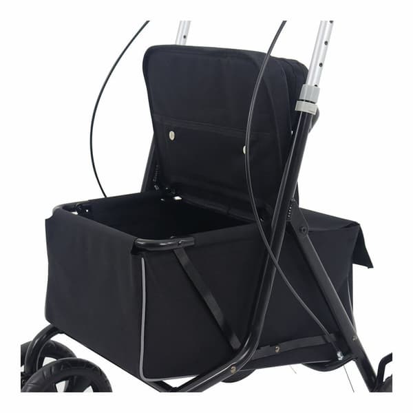 Handlevogn Rolser kadira ln Svart 101,5 x 50,5 x 60,2 cm 45 L