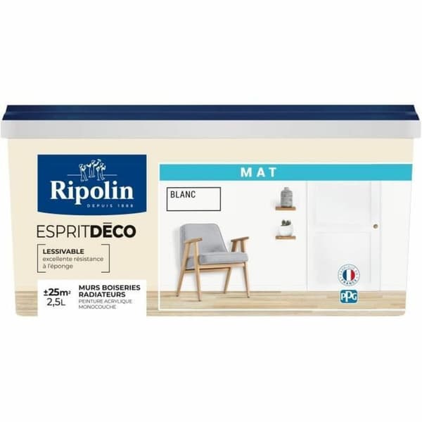 Maali Ripolin Valkoinen 2,5 L