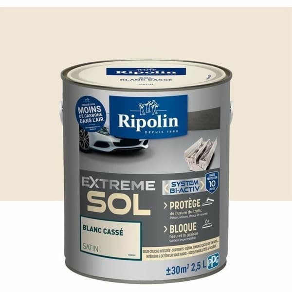 Måla Ripolin Vit 2,5 L