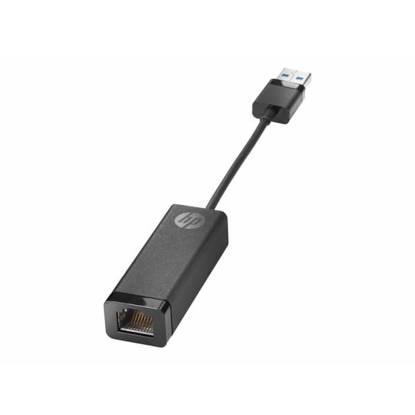 USB 2.0 til RJ45-netværksadapter HP 4Z7Z7AA Sort
