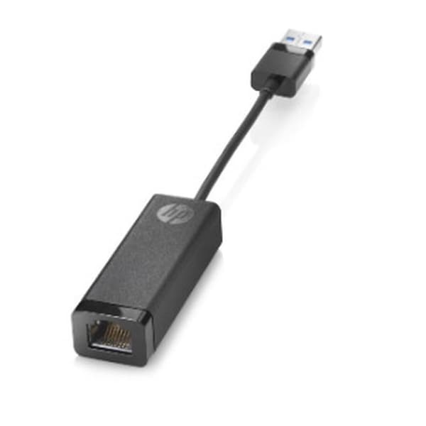 USB 2.0 til RJ45-netværksadapter HP 4Z7Z7AA Sort