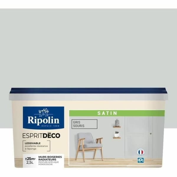 Maling Ripolin Grå 2,5 L
