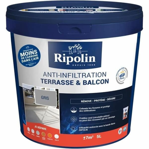 Måla Ripolin Röd 4 L