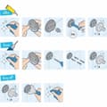 Miniatyrbild 3 av 7: Blandare Grohe Metall