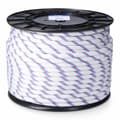Miniatyrbillede 1 af 3: Tov EDM 87937 Driza Hvid Polyester 16 mm x 100 m Fletning