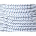 Miniatyrbillede 2 af 3: Tov EDM 87925 Blå Hvid Polyester Latex 10 mm x 100 m Elastisk
