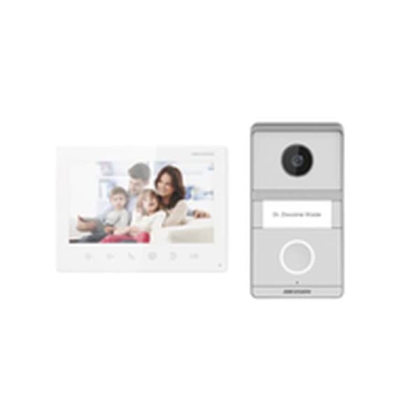 Smart interntelefon med video Hikvision DS-KIS101-P (Flush)