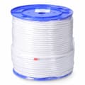 Miniatyrbillede 3 af 3: Tov EDM 87921 Hvid Polyester Latex 8 mm x 200 m Elastisk