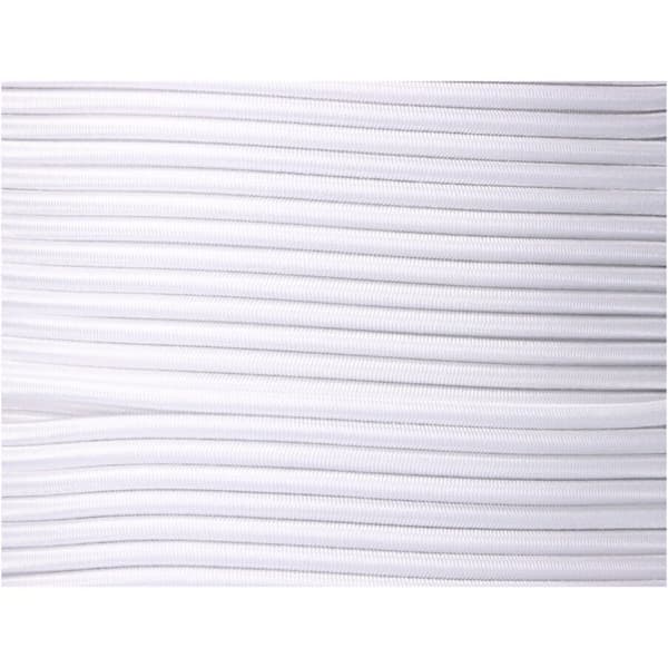 Tov EDM 87921 Hvid Polyester Latex 8 mm x 200 m Elastisk