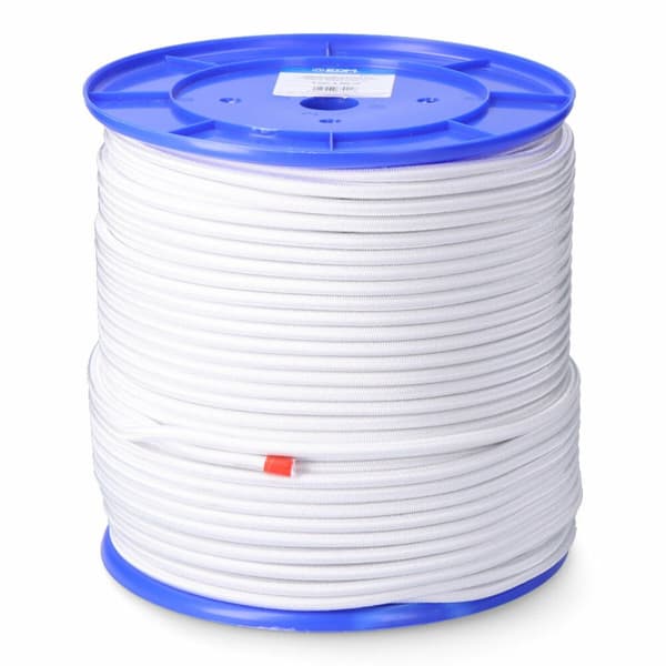 Tov EDM 87921 Hvid Polyester Latex 8 mm x 200 m Elastisk