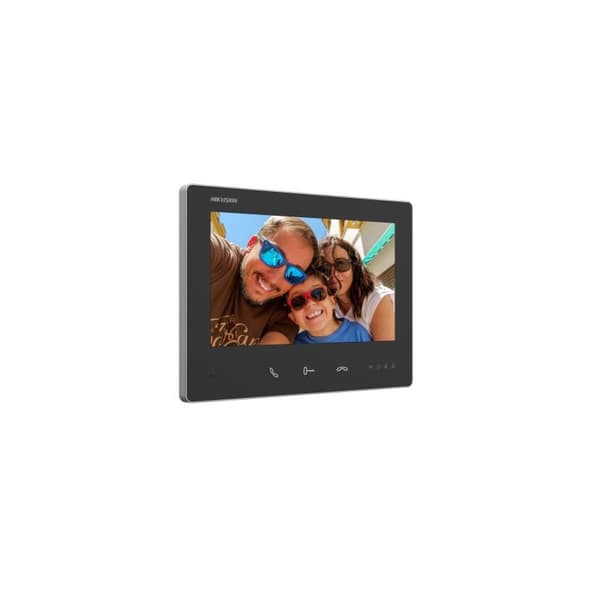 Samtaleanlæg Hikvision DS-KH7300EY-WTE2(B) Sort