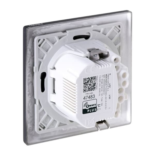 Smart Stikkontakt Fibaro FGWDSEU-221-8 8,6 x 8,6 x 11 cm