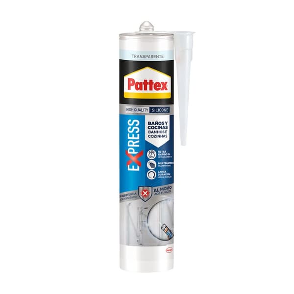 Silikon Pattex Express Transparent 280 ml