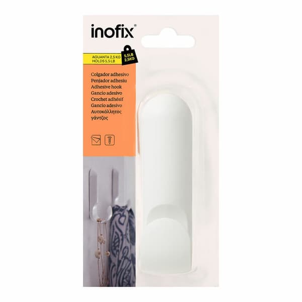 Door Hanger Inofix atlas Vit 2,5 kg Vidhäftande