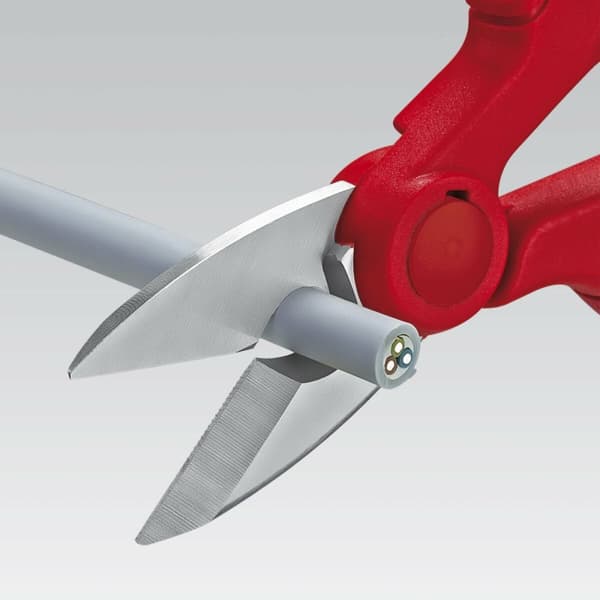 Saks til elektriker Knipex 9505155sb 130 x 32 x 155 mm Glasfiber Rustfrit stål